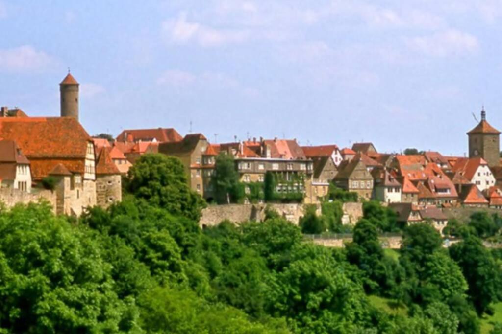 Wohnen In Einer Jugendstilvilla Uffenheim Exterior foto