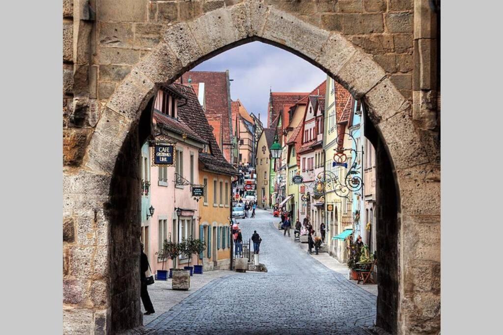 Wohnen In Einer Jugendstilvilla Uffenheim Exterior foto