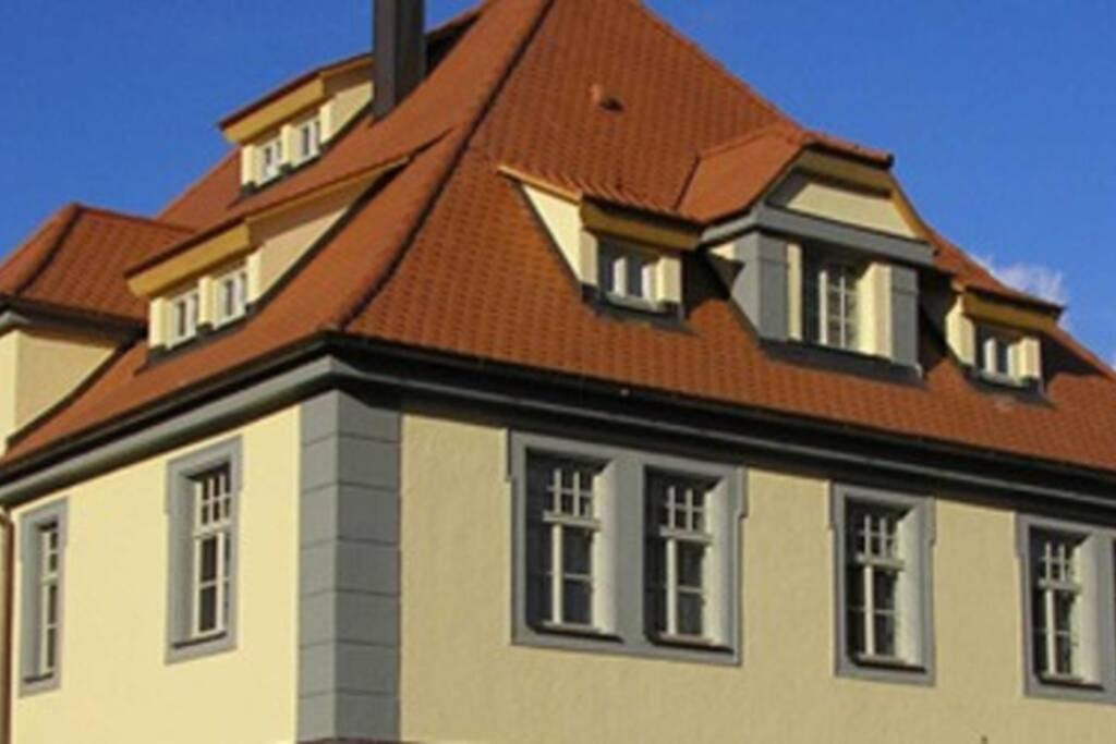 Wohnen In Einer Jugendstilvilla Uffenheim Exterior foto