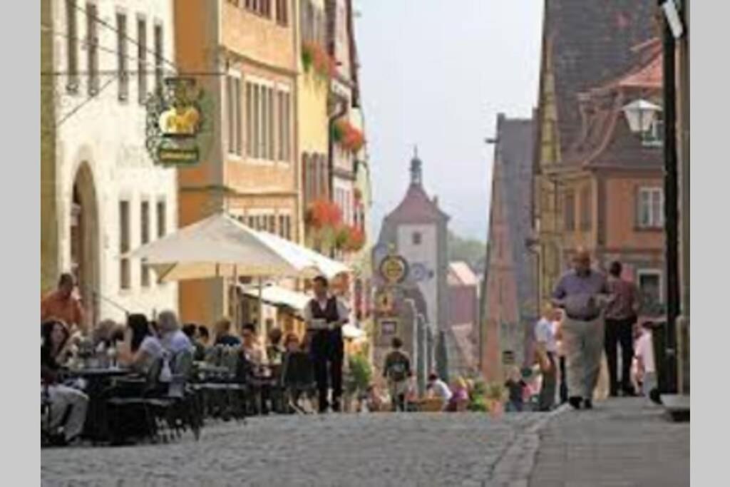Wohnen In Einer Jugendstilvilla Uffenheim Exterior foto